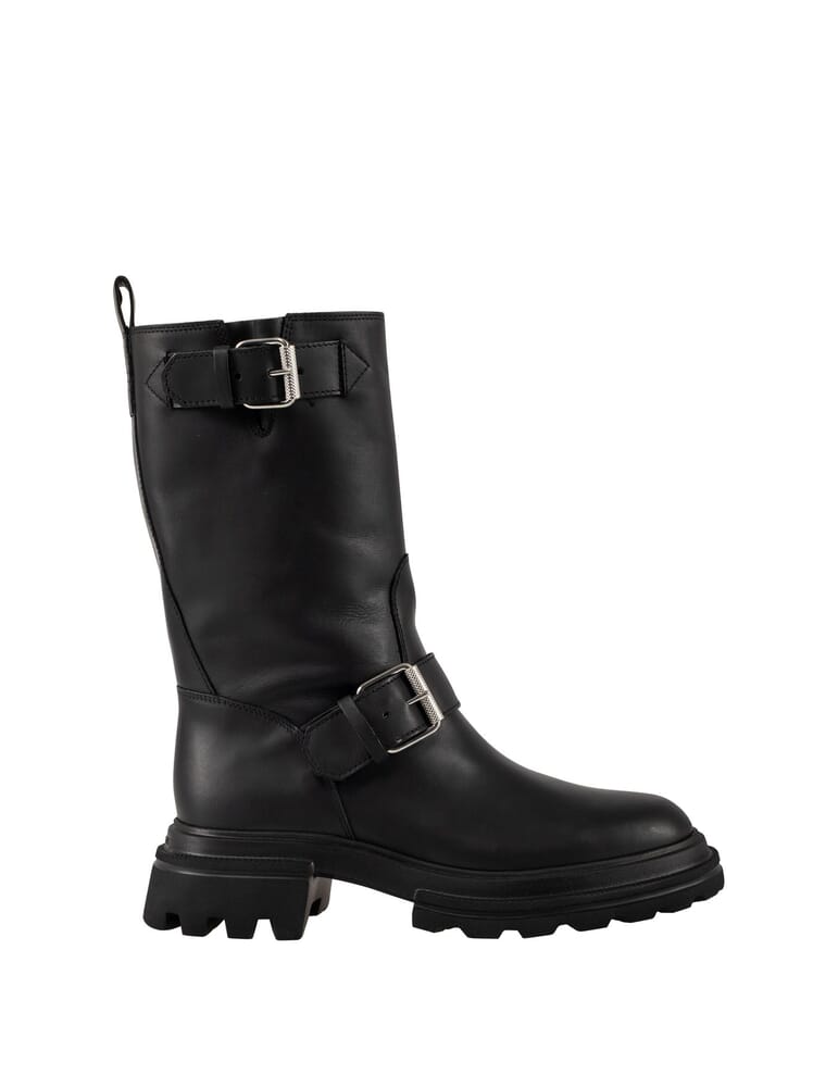 Boots Woman Hogan - hxw6740fm10tq1b999 Boots Woman Hogan - hxw6740fm10tq1b999