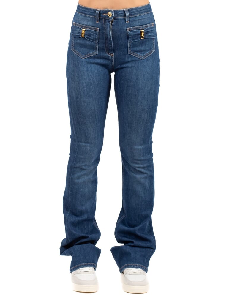 Jeans Woman Elisabetta Franchi - pj88n51e2 Jeans Woman Elisabetta Franchi - pj88n51e2